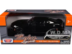 2017 Chevrolet Camaro ZL1 Black 1/24 Diecast Car Model Motormax 79351