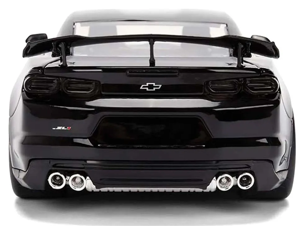2024 Chevrolet Camaro ZL1 1LE Black "Fast X" (2023) Movie "Fast & Furious 25th Anniversary" Series 1/24 Diecast Model Car by Jada