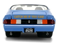 1979 Chevrolet Camaro Z28 Police "Highway Drag" Blue and White "Bigtime Muscle" Series 1/24 Diecast Model Car by Jada