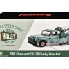 1967 Chevrolet C 30 Dually Wrecker Holley Speed Shop 1/18 Diecast Model Car Greenlight 13682