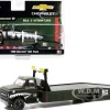 1968 Chevrolet C60 Flatbed Truck #68 Matt Dark Green with Graphics Maj. G Action Line Limited Edition 21120 pieces Worldwide 1/64 Diecast Model M2 Machines 39100-HS01