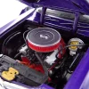 1970 Chevrolet Chevelle SS 454 Purple Pro Street 1/24 Diecast Car Model Unique Replicas 18676
