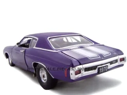 1970 Chevrolet Chevelle SS 454 Purple Pro Street 1/24 Diecast Car Model Unique Replicas 18676