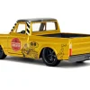 1972 Chevrolet Cheyenne Pickup Truck Gold Metallic with Gray Top "Wall-E" (2008) Movie "Hollywood Rides" Series 1/32 Diecast Model Car by Jada