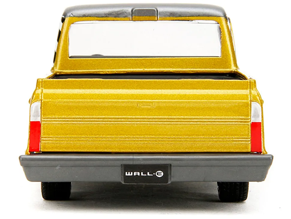 1972 Chevrolet Cheyenne Pickup Truck Gold Metallic with Gray Top "Wall-E" (2008) Movie "Hollywood Rides" Series 1/32 Diecast Model Car by Jada