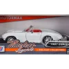 1967 Chevrolet Corvette C2 Convertible White with Red Interior Timeless Legends Series 1/24 Diecast Model Car Motormax 73224TL-W