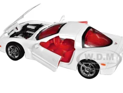 1997 Chevrolet Corvette C5 Coupe White with Red Interior 