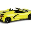 2022 Chevrolet Corvette C8.R Convertible Yellow with Silver Stripes "Barrett-Jackson" Series 15 1/64 Diecast Model Car by Greenlight