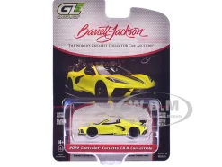 2022 Chevrolet Corvette C8.R Convertible Yellow with Silver Stripes