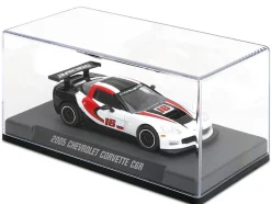 2005 Chevrolet Corvette C6R #16 White with Black and Red Graphics 