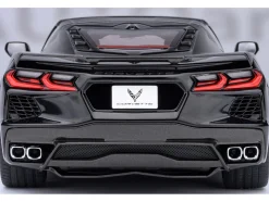 2020 Chevrolet Corvette C8 Stingray Black 1/18 Model Car by Autoart