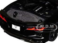 2020 Chevrolet Corvette C8 Stingray Black 1/18 Model Car by Autoart