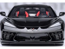 2020 Chevrolet Corvette C8 Stingray Black 1/18 Model Car by Autoart