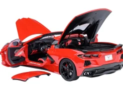 2020 Chevrolet Corvette C8 Stingray Torch Red 1/18 Model Car by Autoart