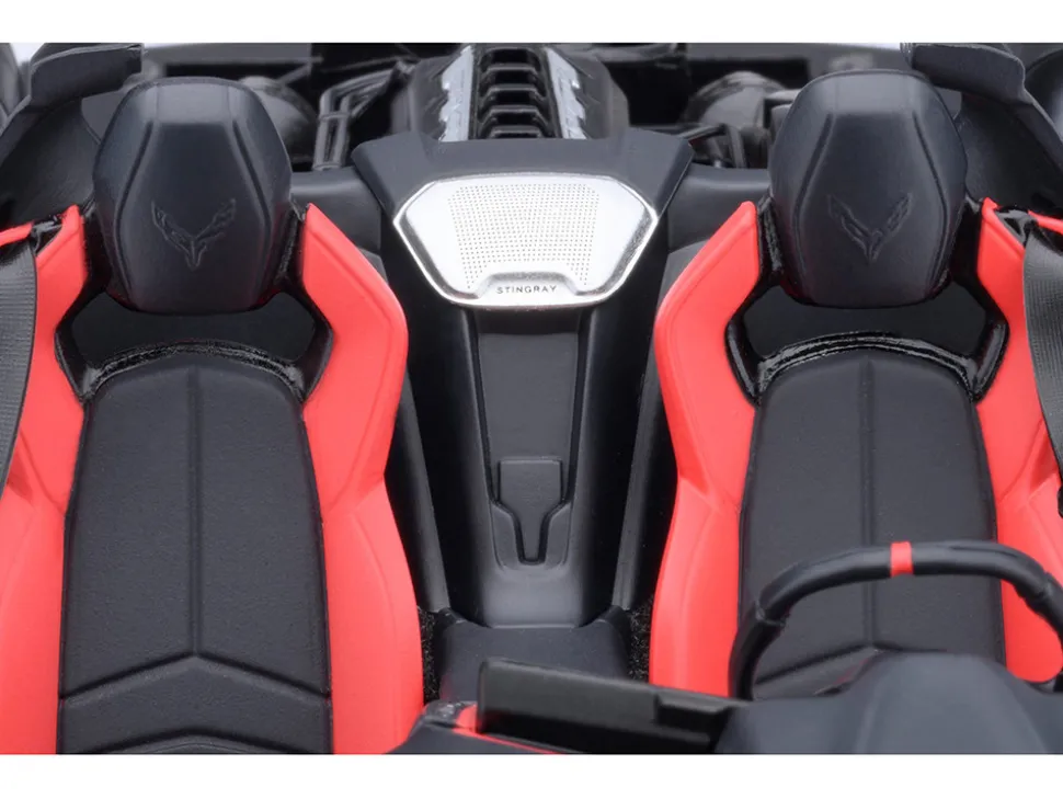 2020 Chevrolet Corvette C8 Stingray Torch Red 1/18 Model Car by Autoart