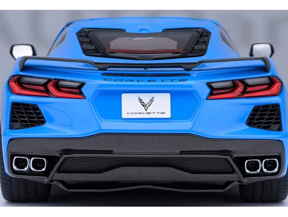 2020 Chevrolet Corvette C8 Stingray Rapid Blue 1/18 Model Car by Autoart