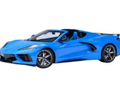 2020 Chevrolet Corvette C8 Stingray Rapid Blue 1/18 Model Car by Autoart