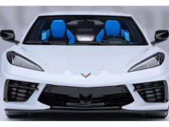 2020 Chevrolet Corvette C8 Stingray Ceramic Matrix Gray Metallic 1/18 Model Car by Autoart