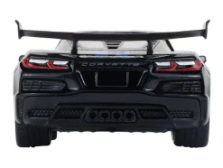 2025 Chevrolet Corvette C8 ZR1 Black with Blue Stripes with Raw Casting Dual Pack "2025 Greenlight Waltersons Collector's Expo Exclusive" 1/64 Diecast Model Car by Greenlight