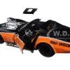 1970 Chevrolet Corvette Harley Davidson Black/Orange 1/24 Diecast Model Car Maisto 32193