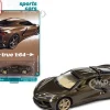 2020 Chevrolet Corvette Zeus Bronze Metallic Sports Cars Limited Edition 1/64 Diecast Model Car Auto World 64362-AWSP103A