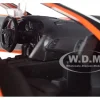 2019 Chevrolet Corvette ZR1 Orange Black Accents 1/24 Diecast Model Car Motormax 79356