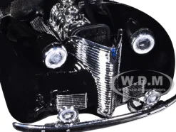 1939 Chevrolet Coupe Lowrider Black Get Low Series 1/24 Diecast Model Car Motormax 79028