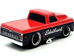 1972 Chevrolet C-10 Pickup Truck Red and Black 