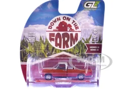 1968 Chevrolet C-10 Pickup Truck with Toolbox Orange and Beige "Down on the Farm" Series 11 1/64 Diecast Model by Greenlight