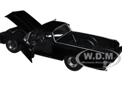 1967 Chevrolet El Camino Matt Black Fast & Furious Series 1/24 Diecast Model Car Jada 34413