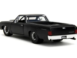 1967 Chevrolet El Camino Matt Black Fast & Furious Series 1/32 Diecast Model Car Jada 34414