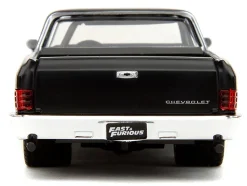 1967 Chevrolet El Camino Matt Black Fast & Furious Series 1/32 Diecast Model Car Jada 34414