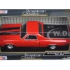 1970 Chevrolet El Camino SS 396 Red 1/24 Diecast Model Car Motormax 79347