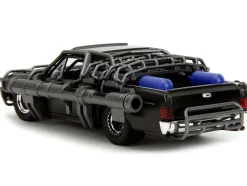 1967 Chevrolet El Camino with Cannons Matt Black Fast X 2023 Movie Fast & Furious Series 1/32 Diecast Model Car Jada 34733