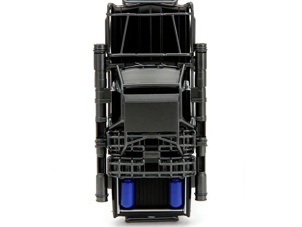 1967 Chevrolet El Camino with Cannons Matt Black Fast X 2023 Movie Fast & Furious Series 1/32 Diecast Model Car Jada 34733