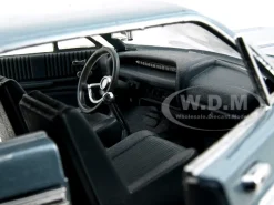 1964 Chevrolet Impala Blue 1/24 Diecast Model Car Motormax 73259