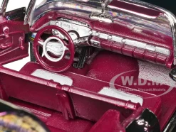 1958 Chevrolet Impala Green and Purple Chrome 