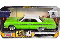 1964 Chevrolet Impala Lowrider Hard Top Green with White Top 