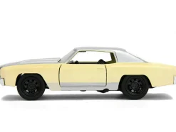 Chevrolet Monte Carlo Cream with Silver Hood and Top "The Fast and the Furious: Tokyo Drift" (2006) Movie "Fast & Furious" Series 1/32 Diecast Model Car by Jada