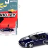 2002 Chevrolet Nickey Camaro ZL1 Navy Blue Metallic with White Stripes "Muscle Cars USA" Series 1/64 Diecast Model Car by Johnny Lightning