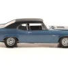 1969 Chevrolet Nova Blue with Black Vinyl Top The Mod Squad 1968 1973 TV Series Limited Edition 1/18 Diecast Model Car GMP 18973
