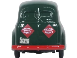 1950 Chevrolet Panel Van "Railway Express Agency" Dark Green 1/87 (HO) Scale Diecast Model Car by Oxford Diecast