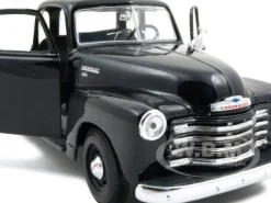 1950 Chevrolet 3100 Pickup Truck Black 1/25 Diecast Model Maisto 31952