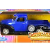 1953 Chevrolet 3100 Pickup Truck Blue Black Low Rider Collection 1/24 Diecast Model Car Welly 22087
