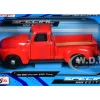 1950 Chevrolet 3100 Pick Up Truck Omaha Orange 1/25 Diecast Model Maisto 31952