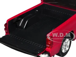 2006 Chevrolet Silverado 1500 Pickup Truck Red Metallic "Die-Cast Collection" Series 1/25 Diecast Model Car by Motormax