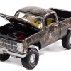 1983 Chevrolet Silverado Pickup Truck "Mossy Oak" Camouflage Livery "Big Country Collectibles" 2025 Series 1/64 Diecast Model Car by Auto World