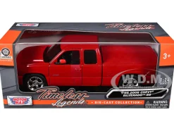 2006 Chevrolet Silverado SS Pickup Truck Red "Timeless Legends" Series 1/25 Diecast Model Car by Motormax