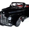 1941 Chevrolet Special Deluxe Convertible Black Red Interior Low Rider Collection 1/24 Diecast Model Car Welly 22411