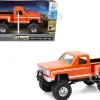 Chevrolet Sport Step Side Pickup Truck Orange with White Graphics "Xtreme Off-Road" Series 1/30 Diecast Model by New Ray